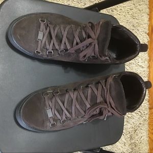Balenciaga Arena Brown suede size 10